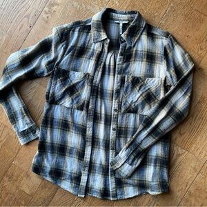 BKE flannel black, white, warm beige XS